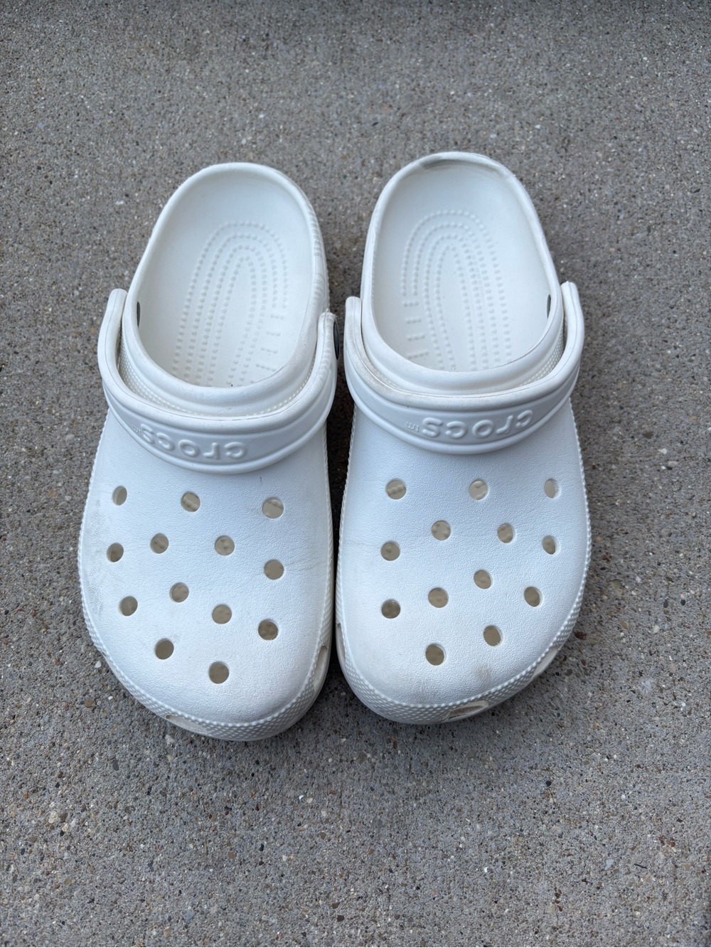 CROCS Kids Classic Clog in White